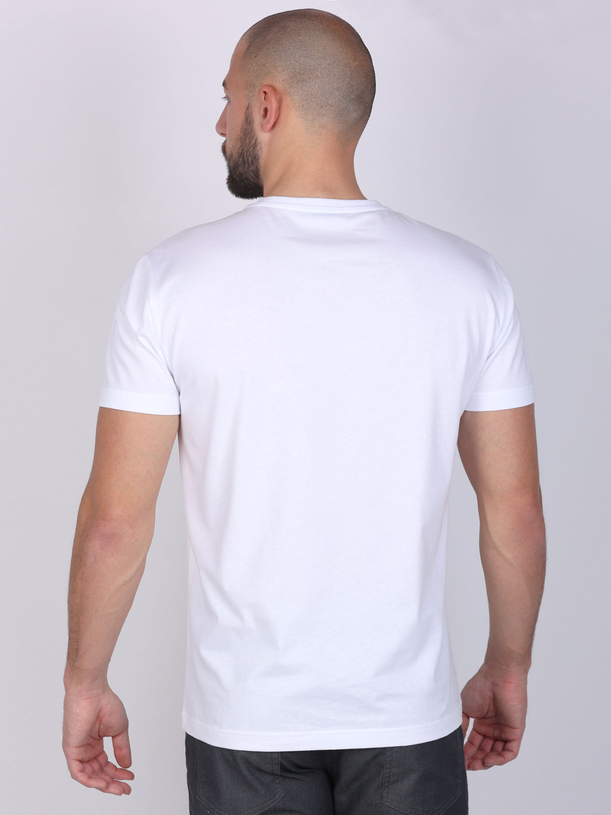 Λευκό καθαρό μπλουζάκι - 97027 € 20.25 img4