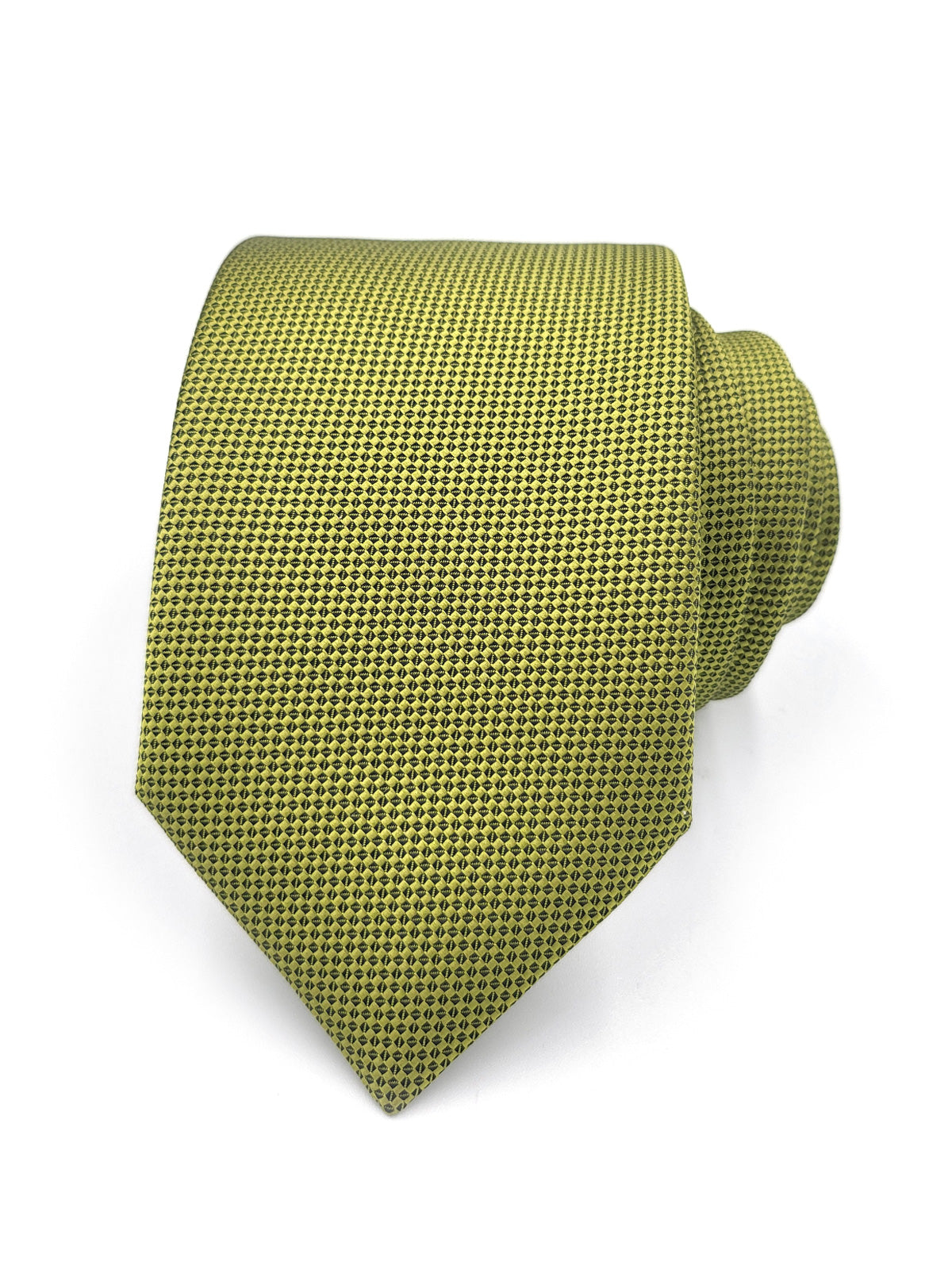 Структурирана вратовръзка в зелено