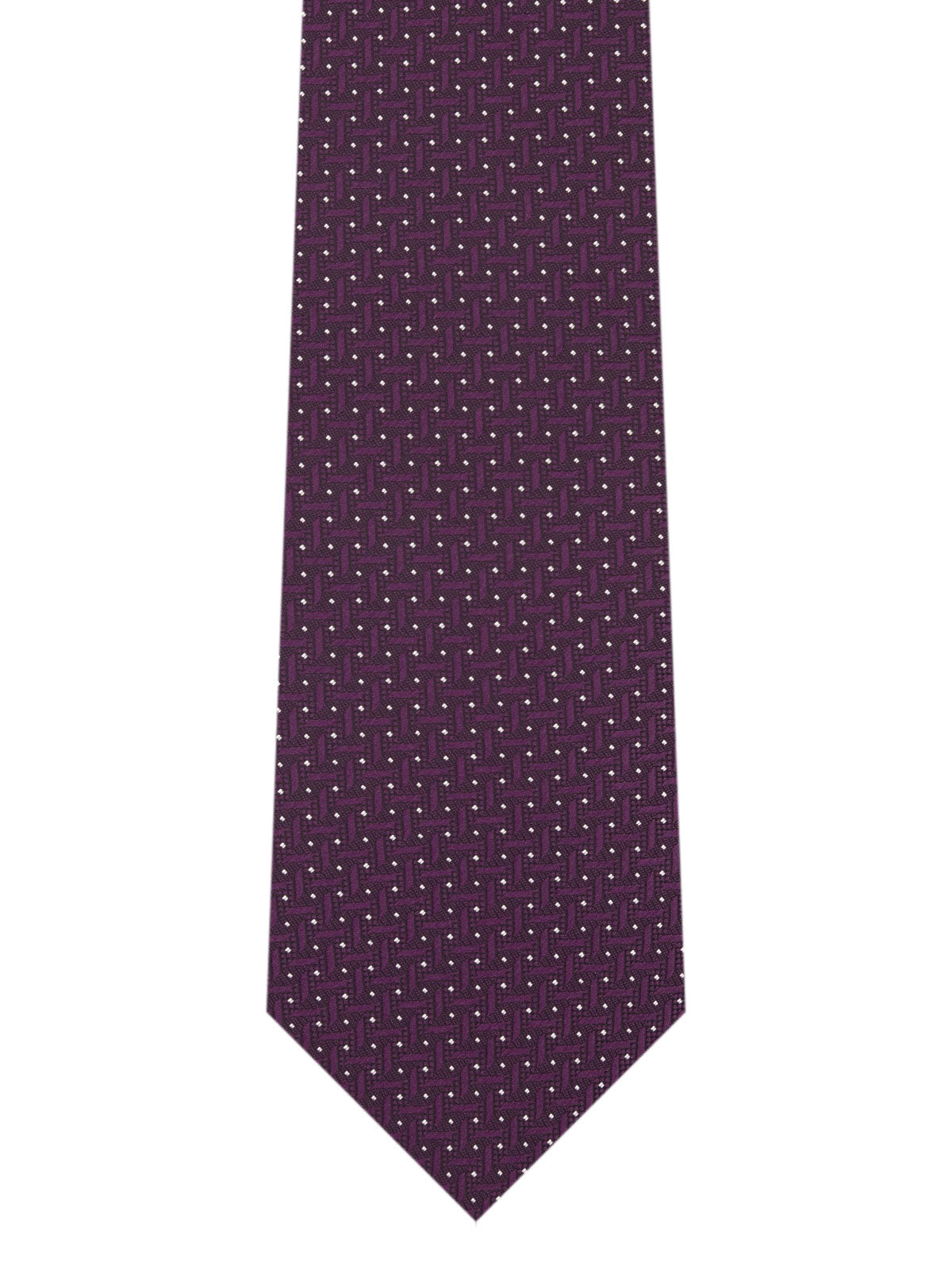 Вратовръзка жакард в лилаво