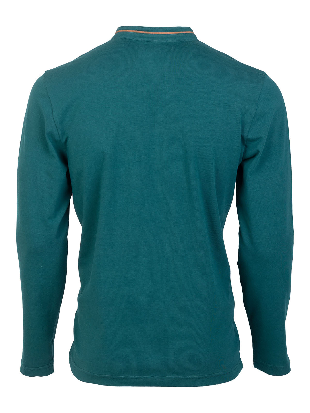 Зелена блуза с войнишка яка