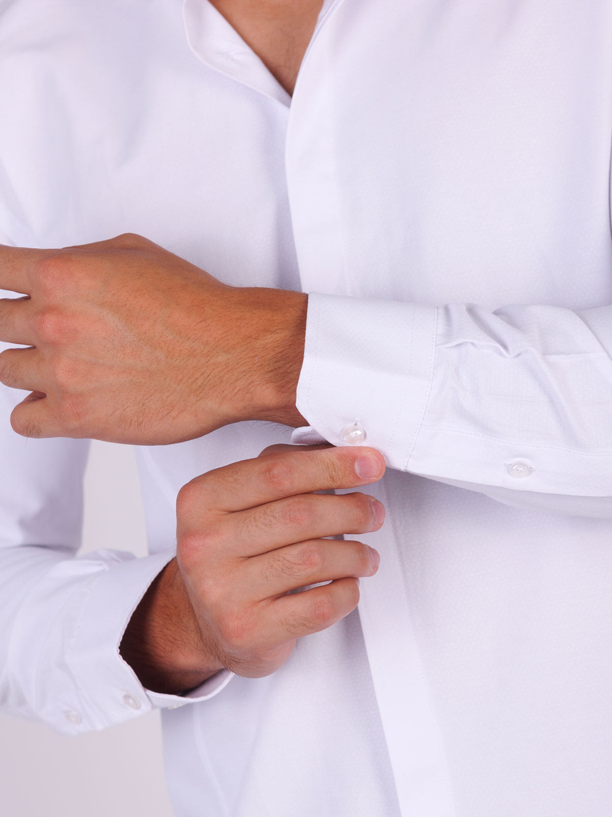 Мъжка официална риза бяла