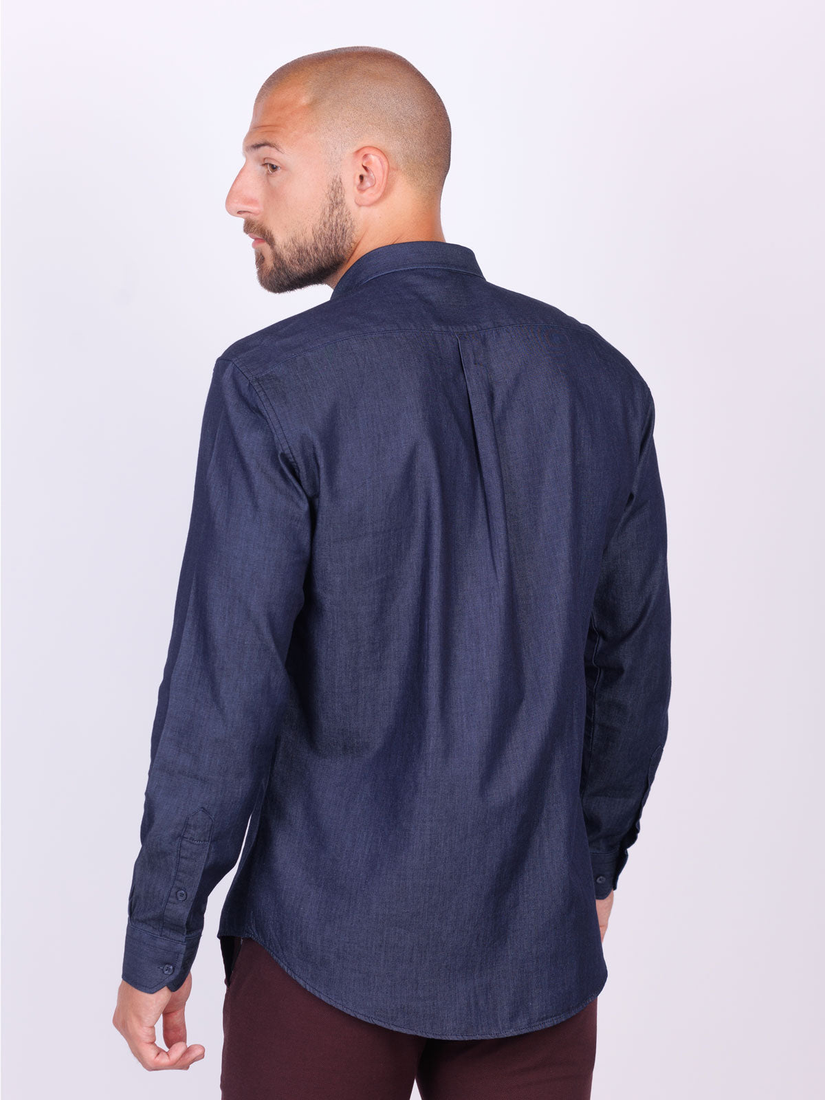 Мъжка дънкова риза