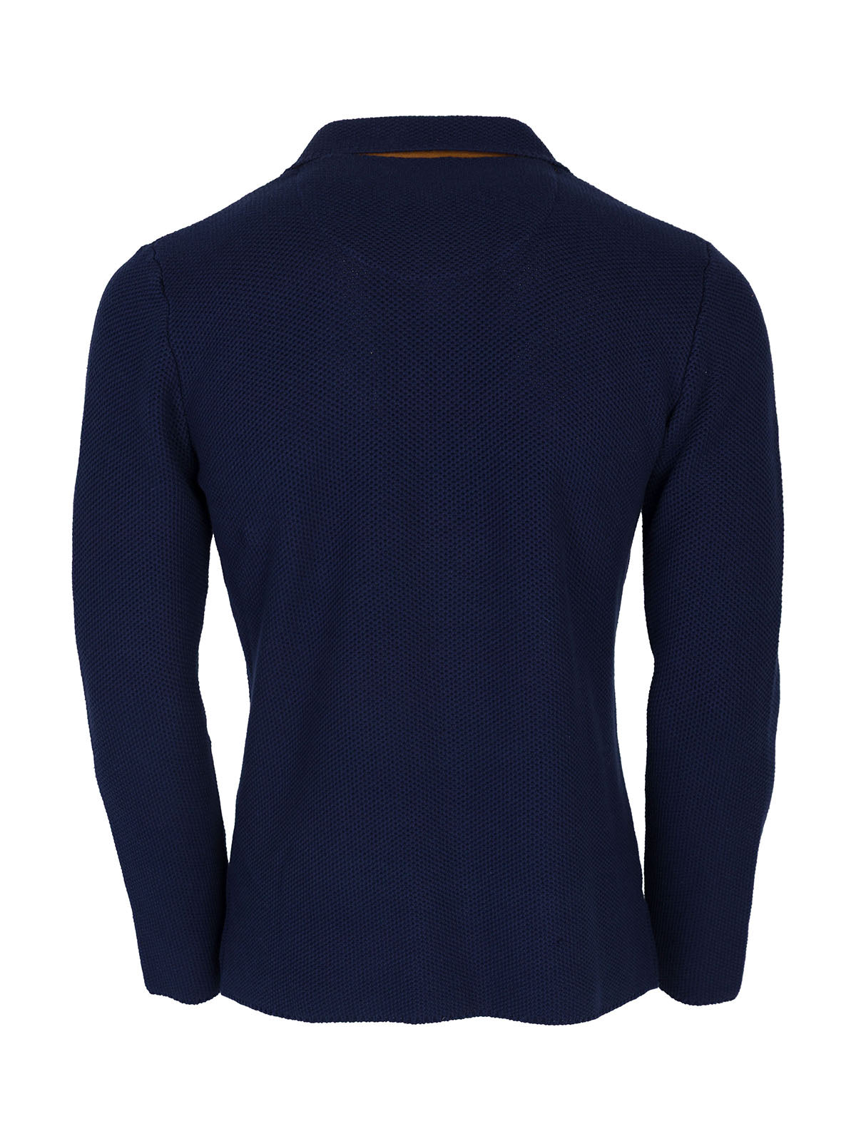 Мъжка жилетка тип Сако в тъмно синьо