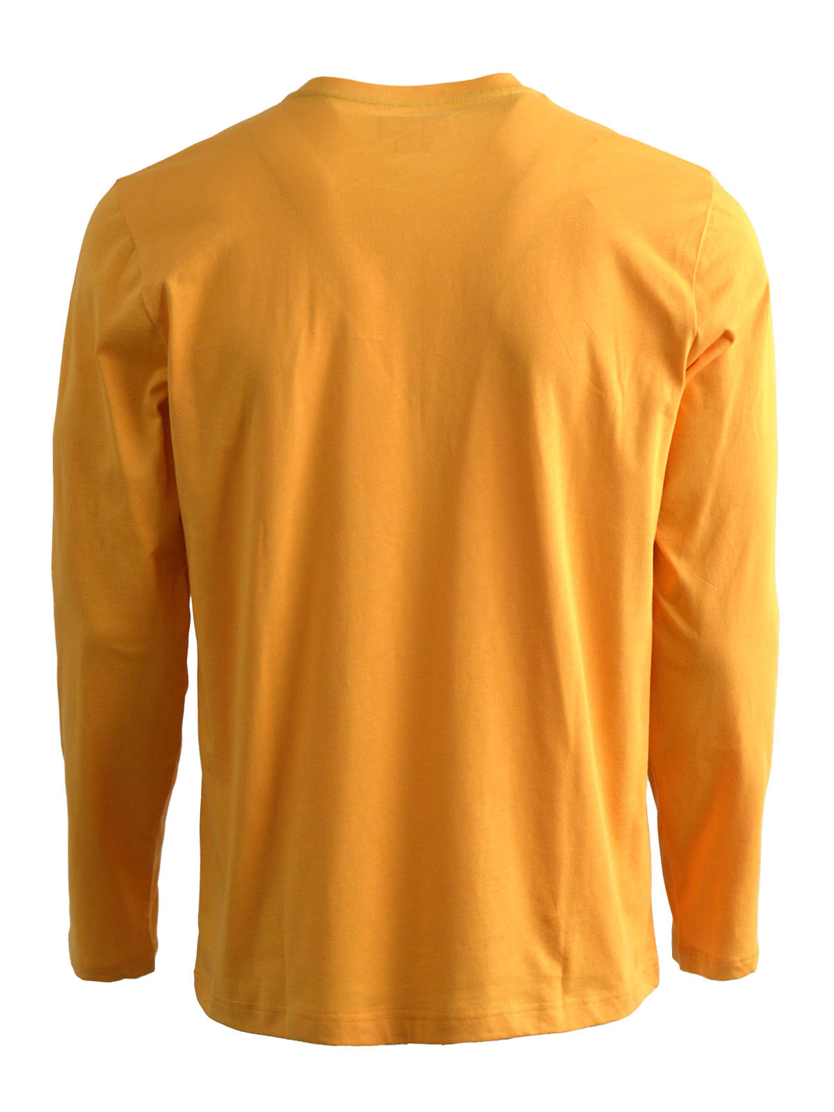 Блуза в жълто с цветен принт