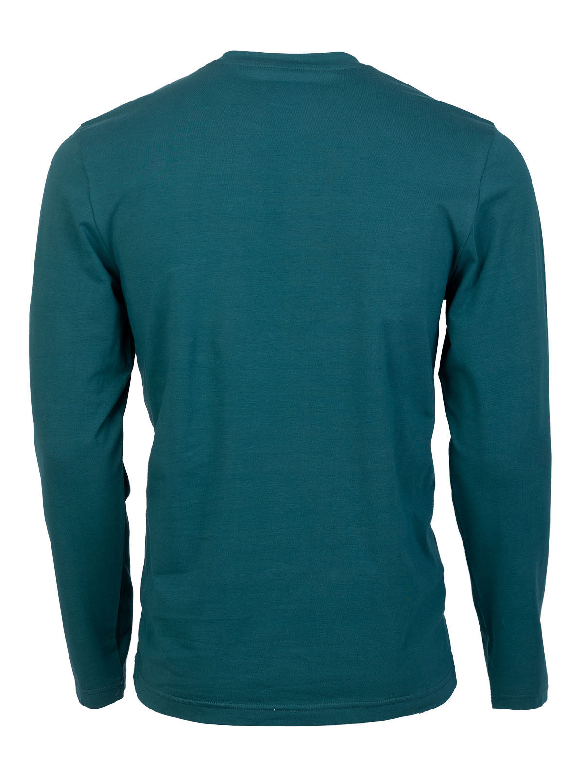 Блуза в зелено с цветен принт