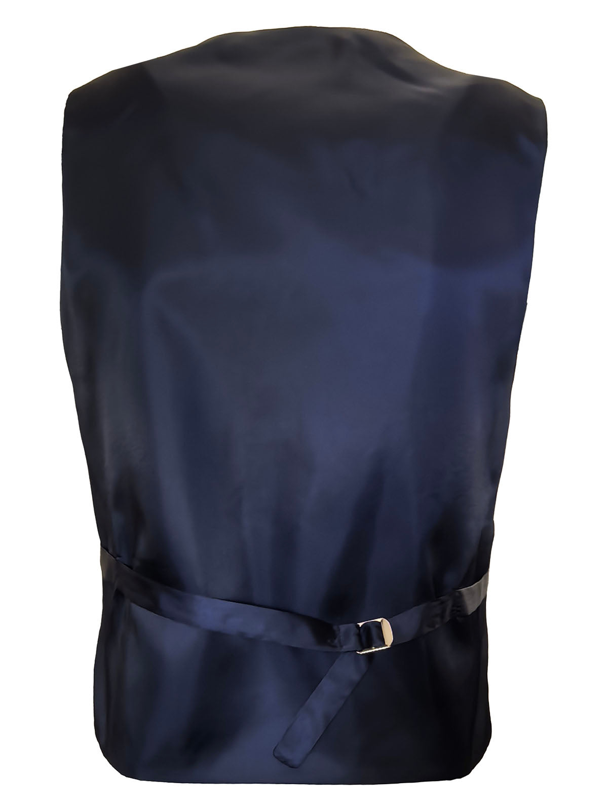 Елегантен елек в тъмно син меланж