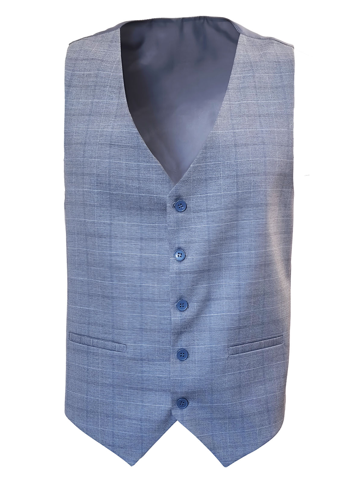 Мъжки класически сив елек