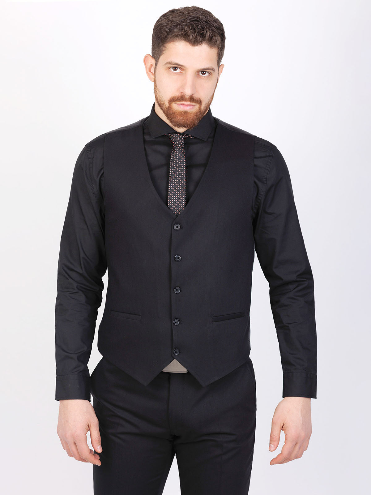 Черен класически елек