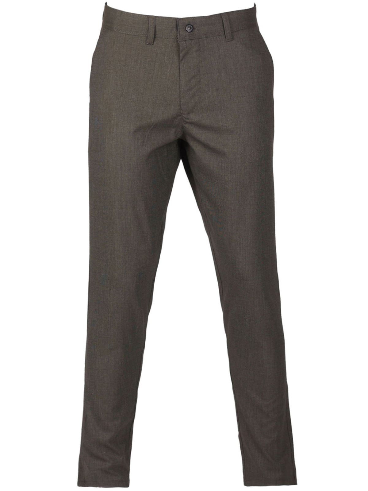 Втален панталон зелен меланж