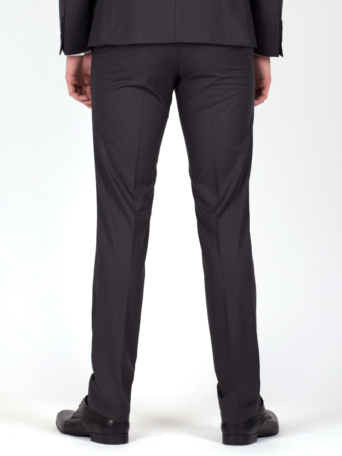 Черен елегантен прав панталон