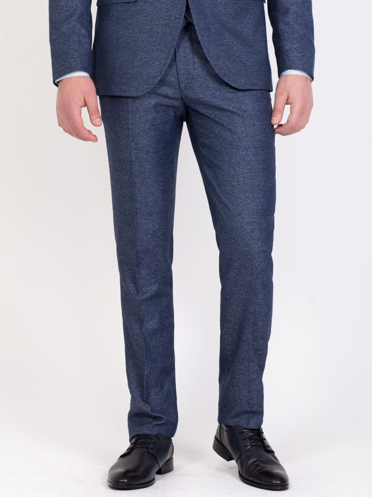 Елегантен панталон деним меланж