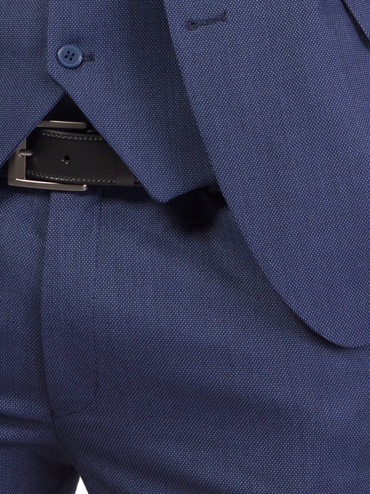 Панталон в синьо с релеф на точки