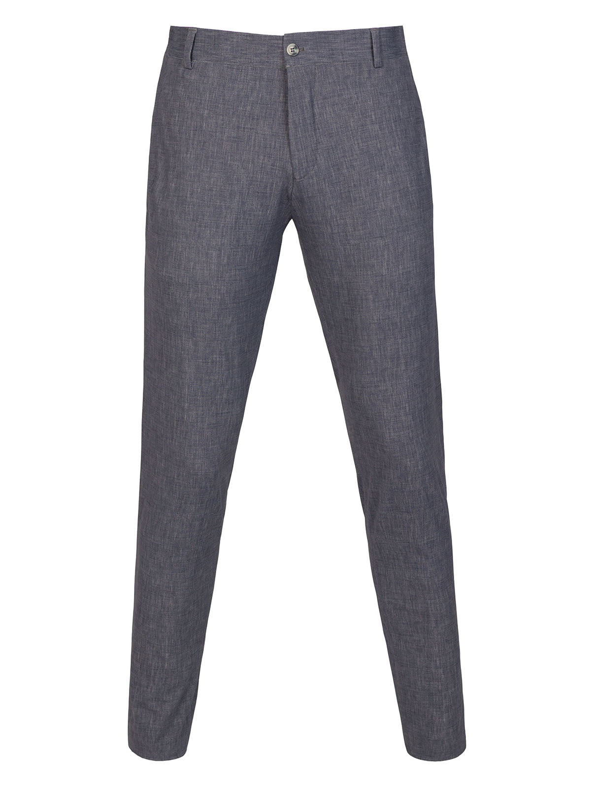 Mъжки панталон в сив меланж