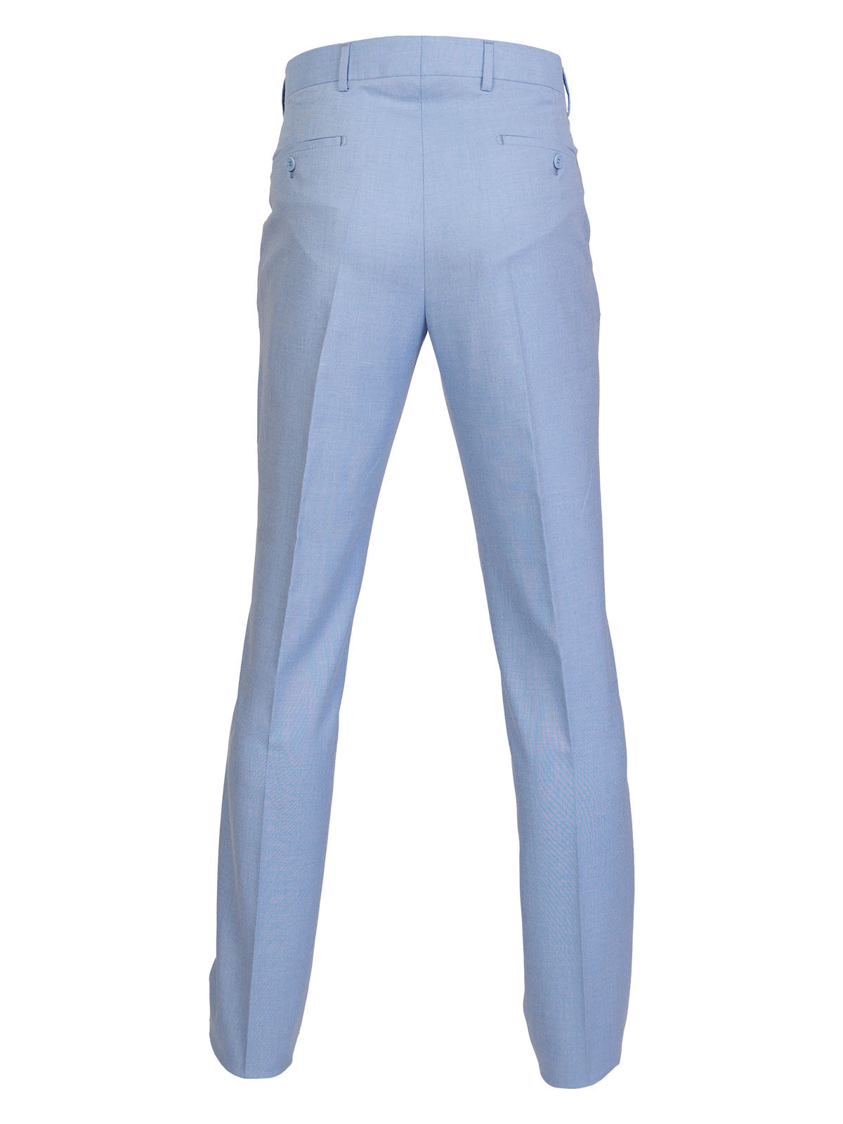 Mъжки панталон в небесно син меланж