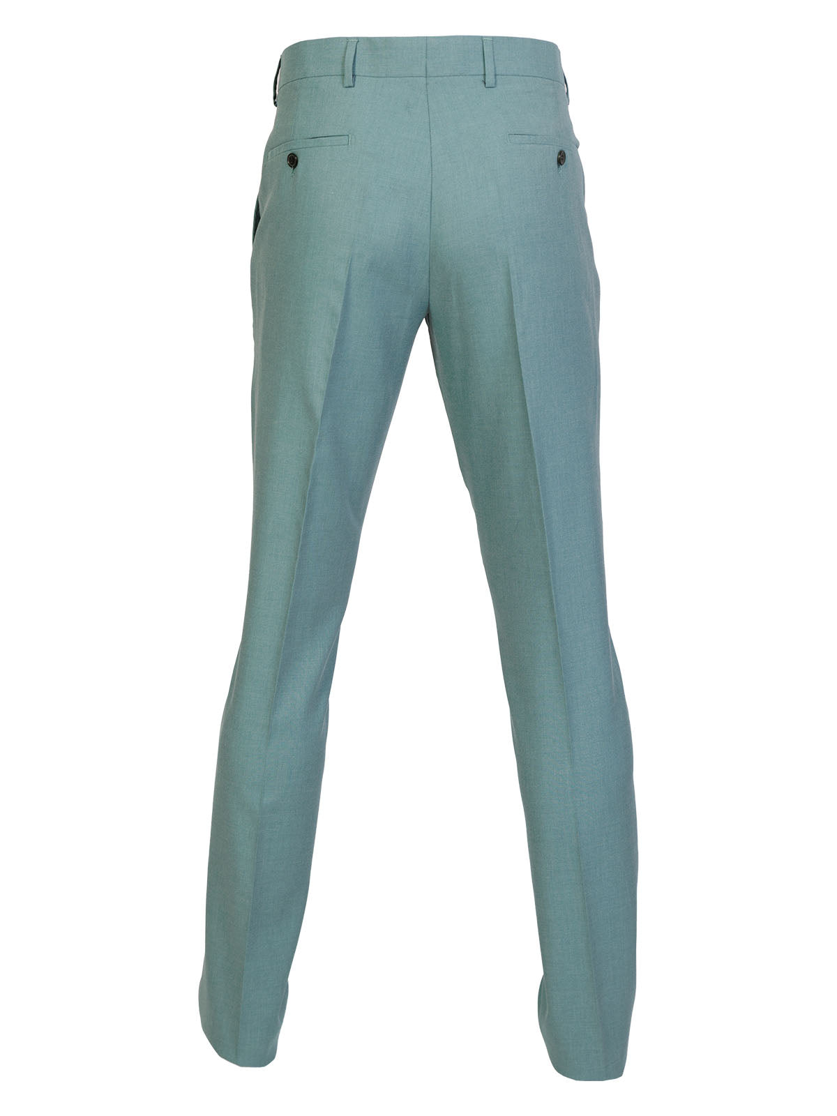 Mъжки панталон в светло зелен меланж