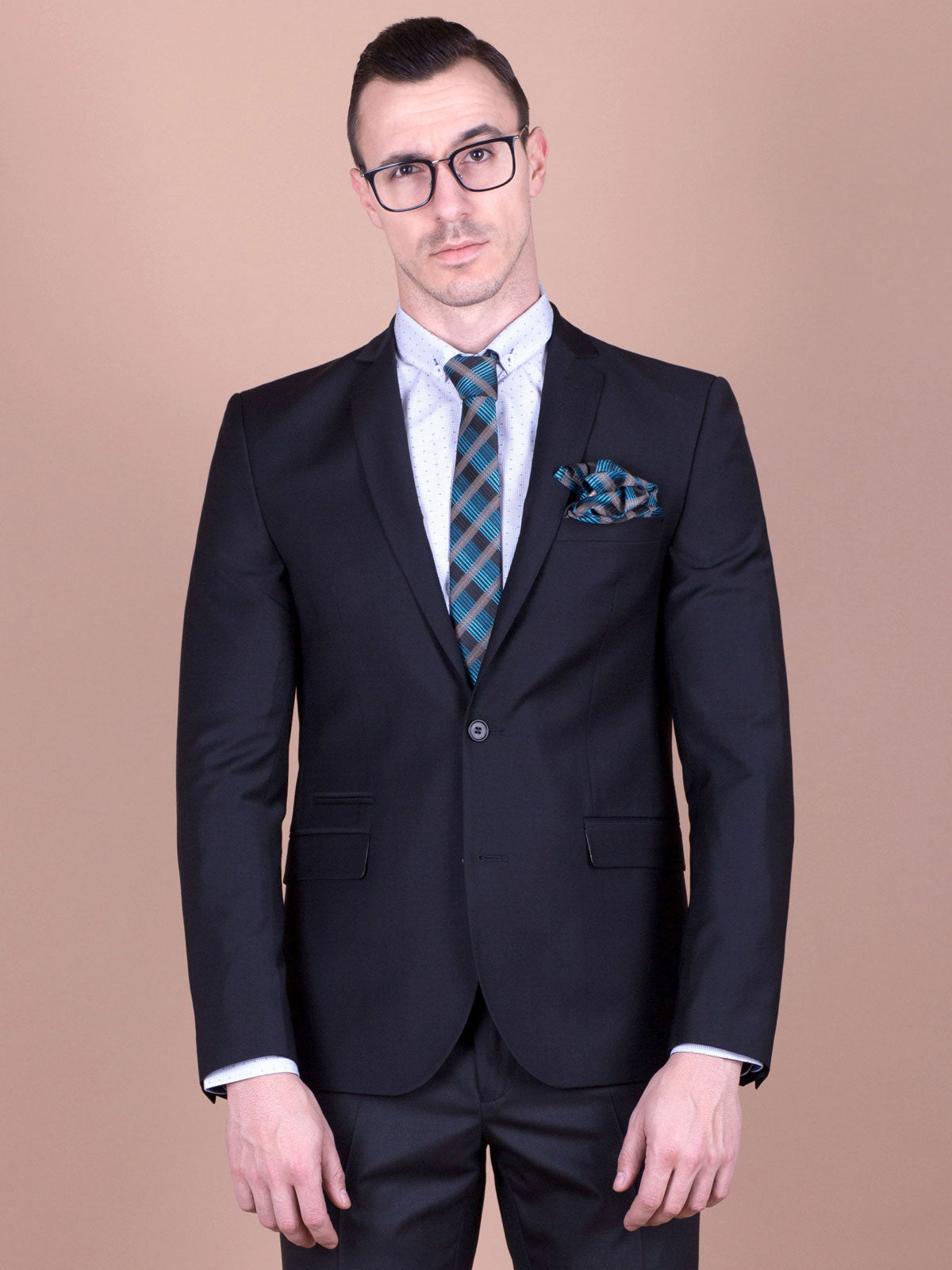 Елегантно сако с два шлица отзад