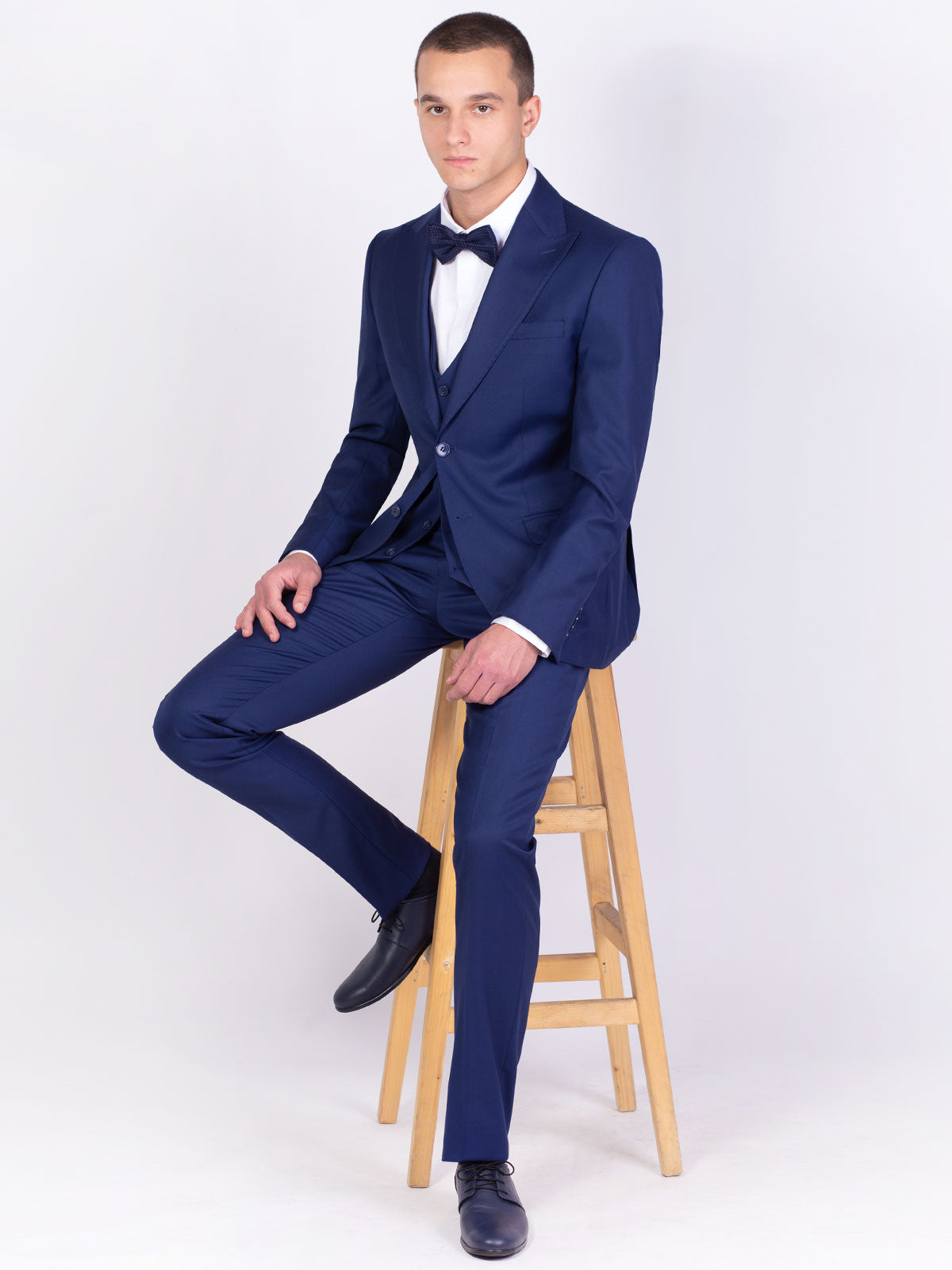 Класическо сако в синьо