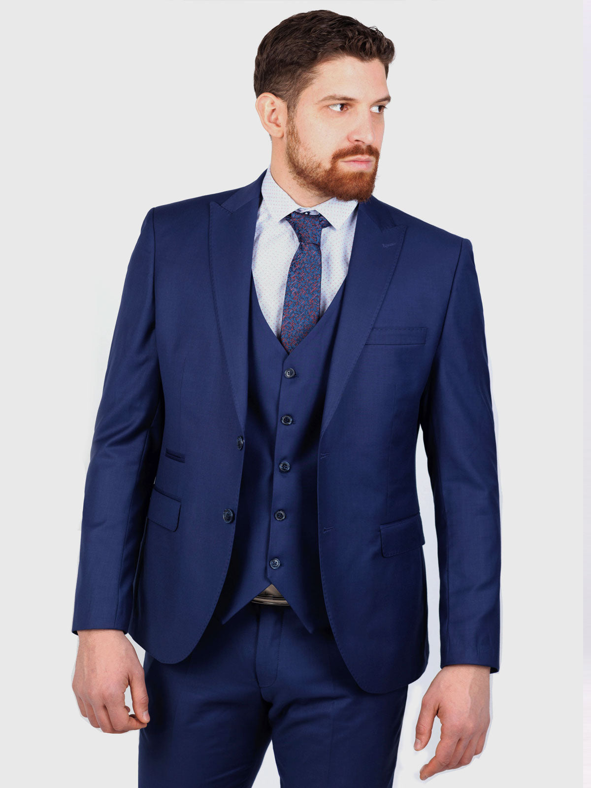 Елегантно сако в синьо