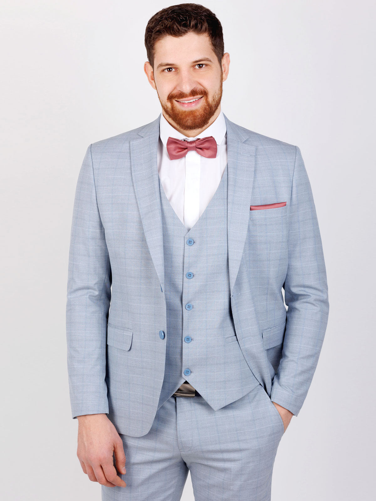 Елегантно сако в сиво