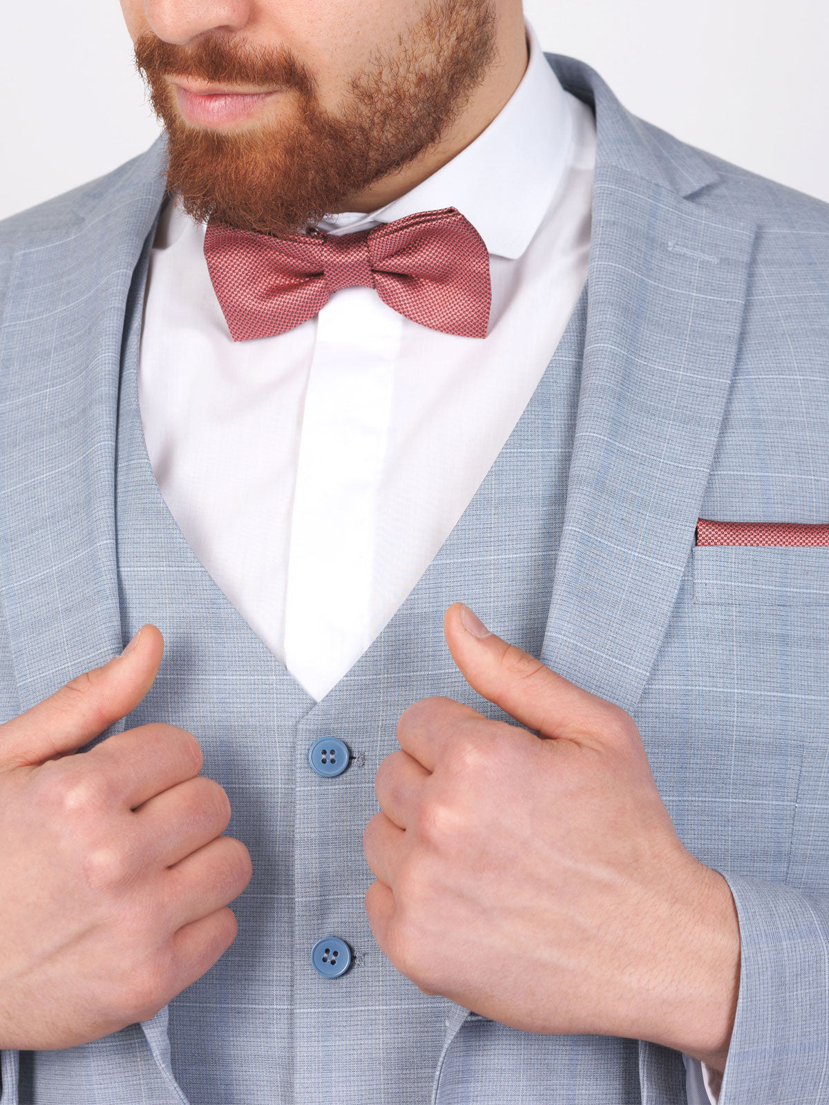 Елегантно сако в сиво