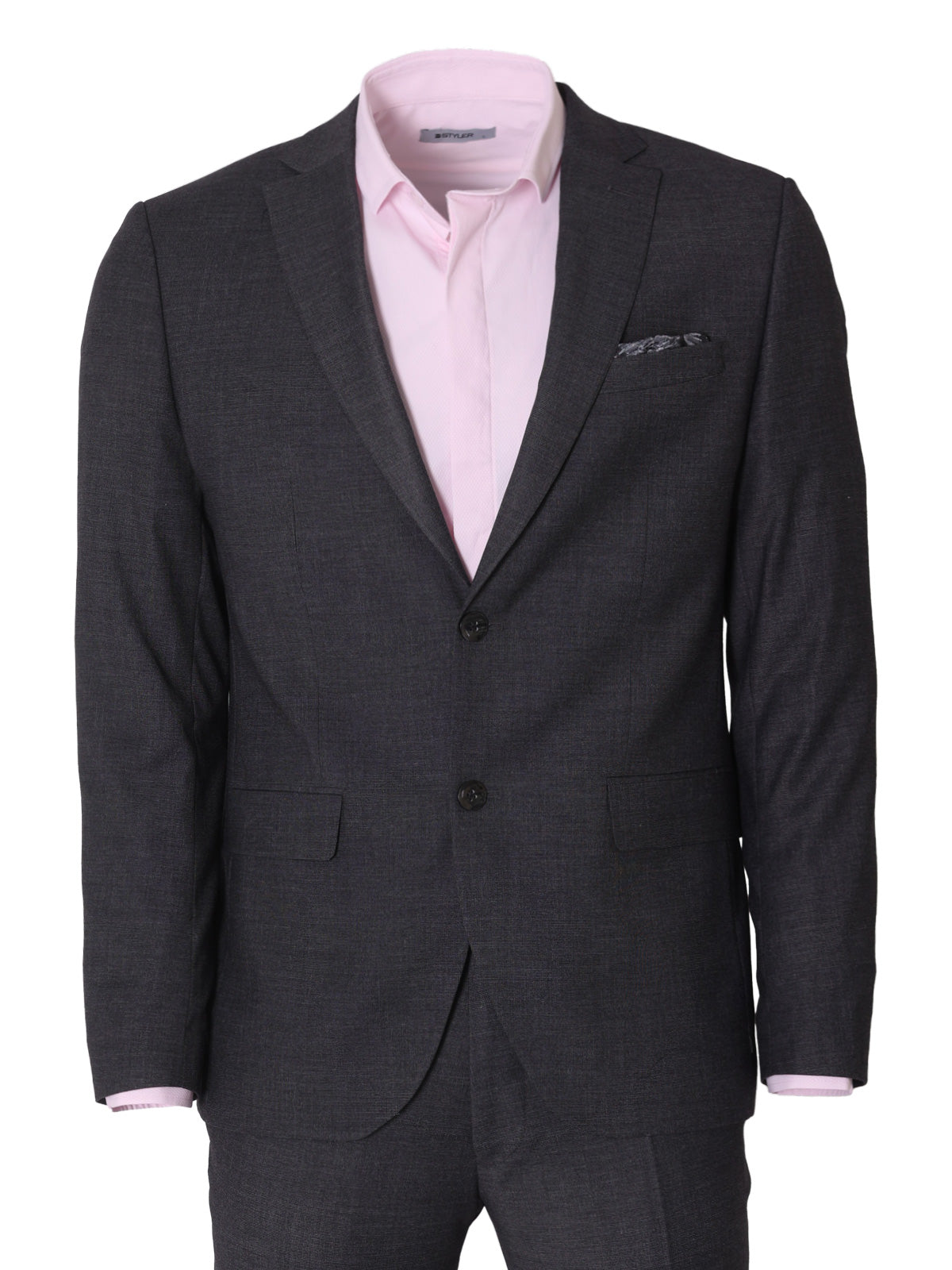 Мъжко сако в сиво каре