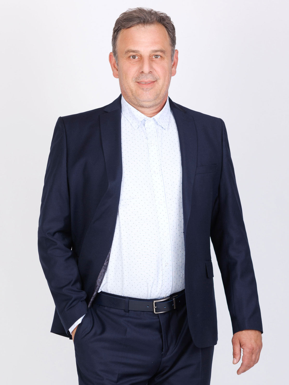 Мъжко сако в синьо MAX