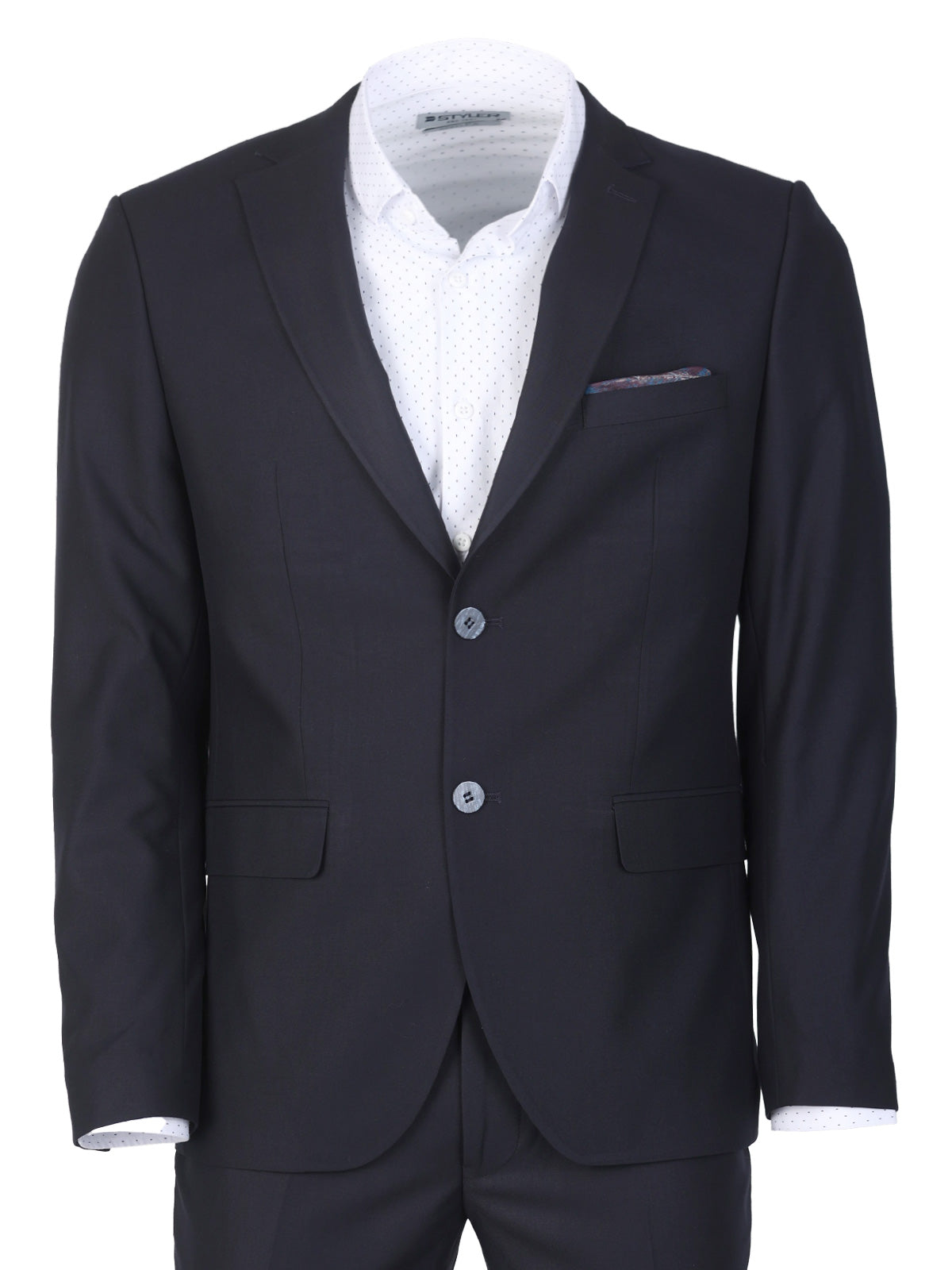 Елегантно сако в тъмносин цвят