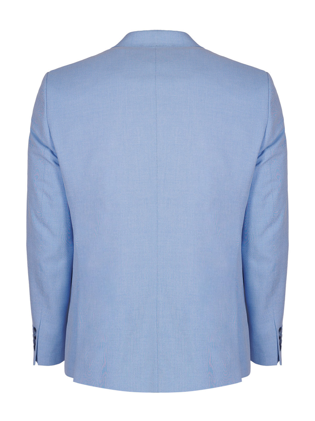 Мъжко сако в небесно син меланж