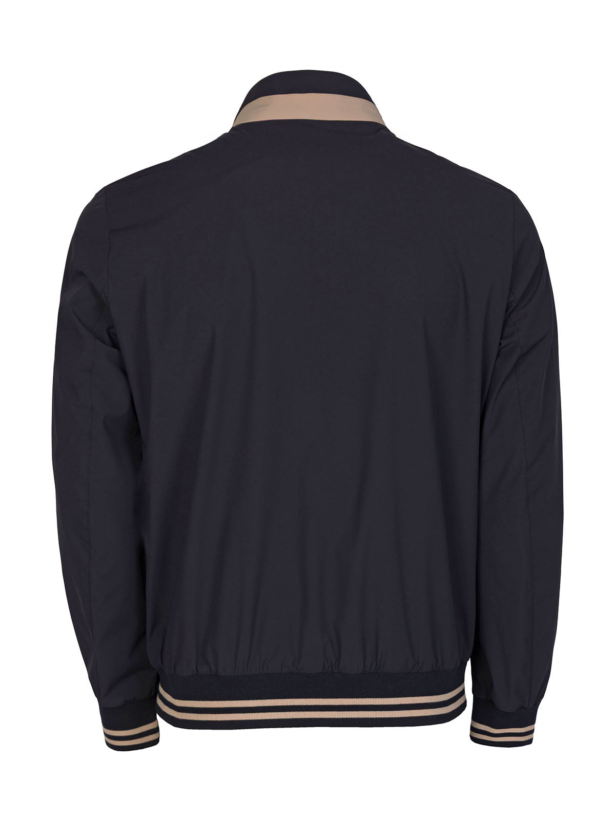 Мъжко много тъмно синьо яке тип ветровка