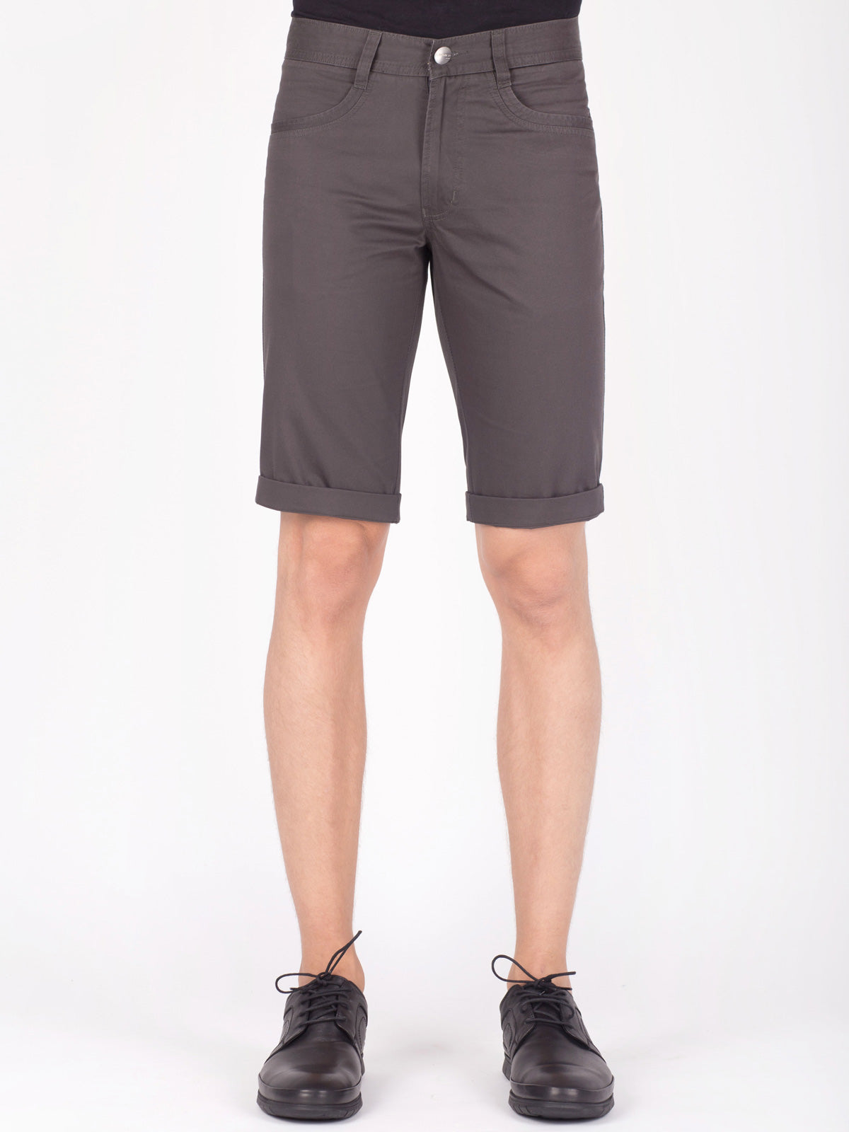 Къс панталон графит