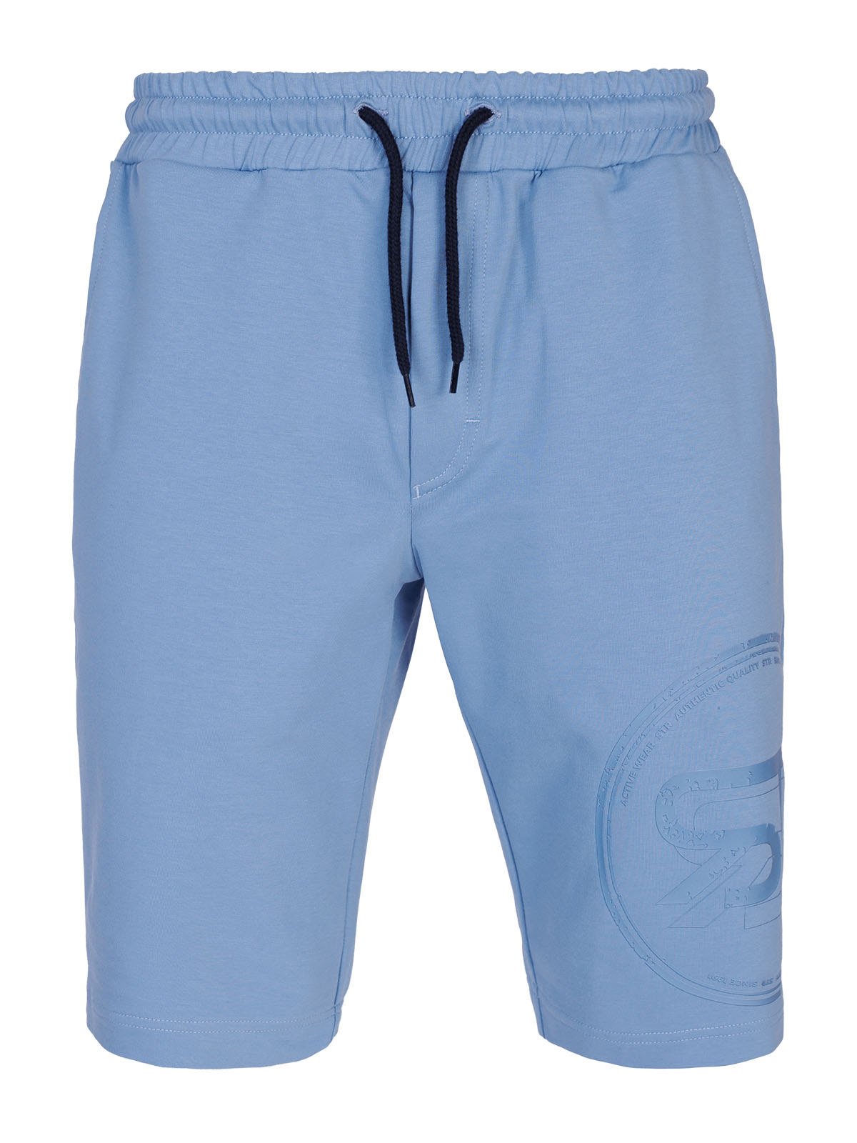 Спортен къс панталон в светло синьо