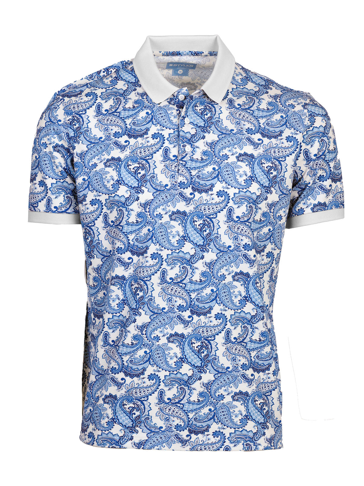 Мъжка блуза с ефектен дизайн