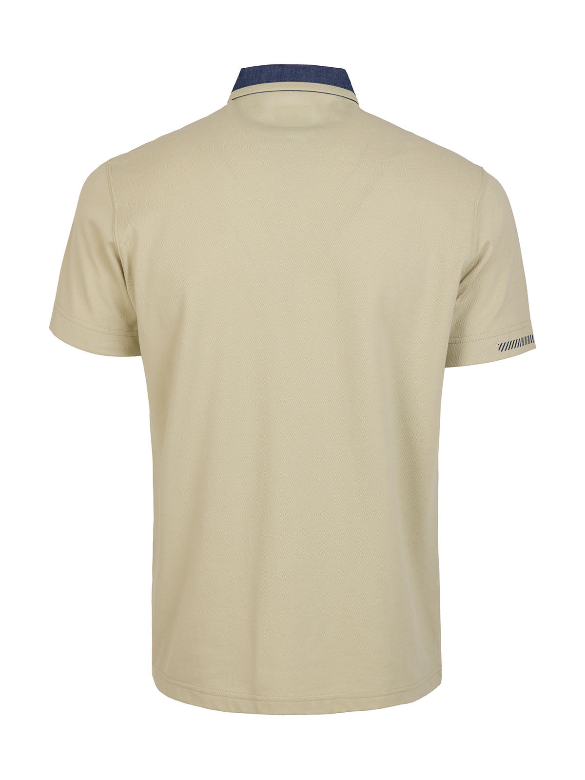 Мъжка тениска в светло каки