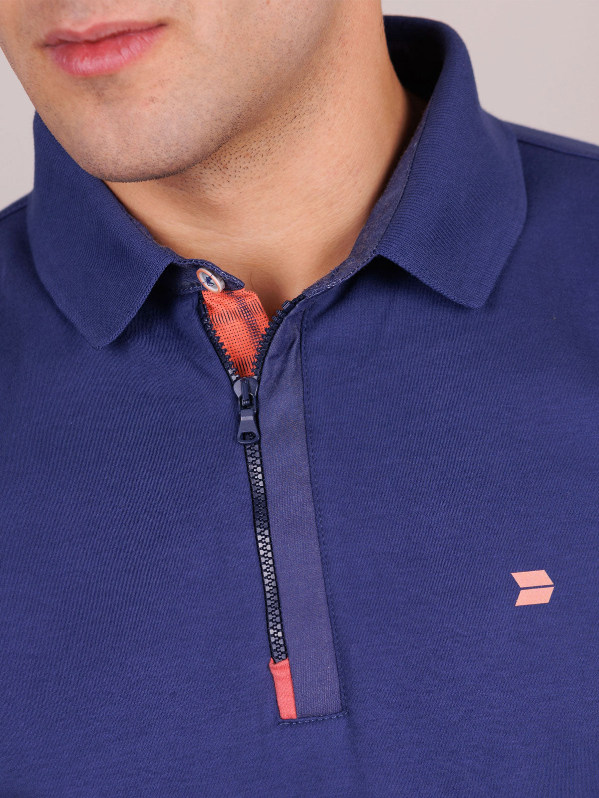 Блуза с къс ръкав деним