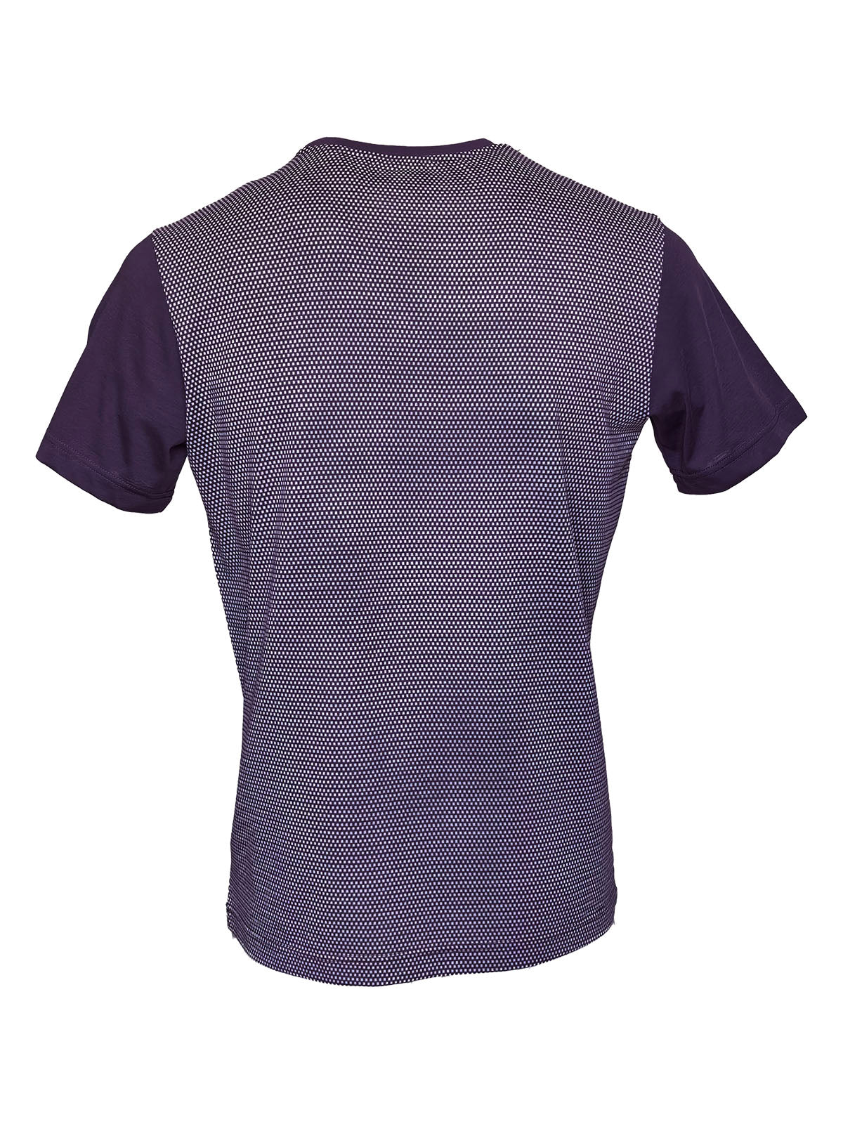 Блуза с къс ръкав в лилаво