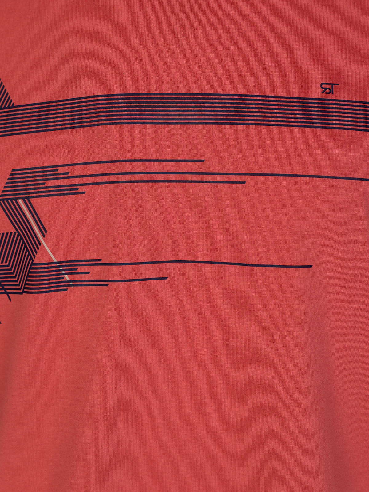 Мъжка тениска в корал